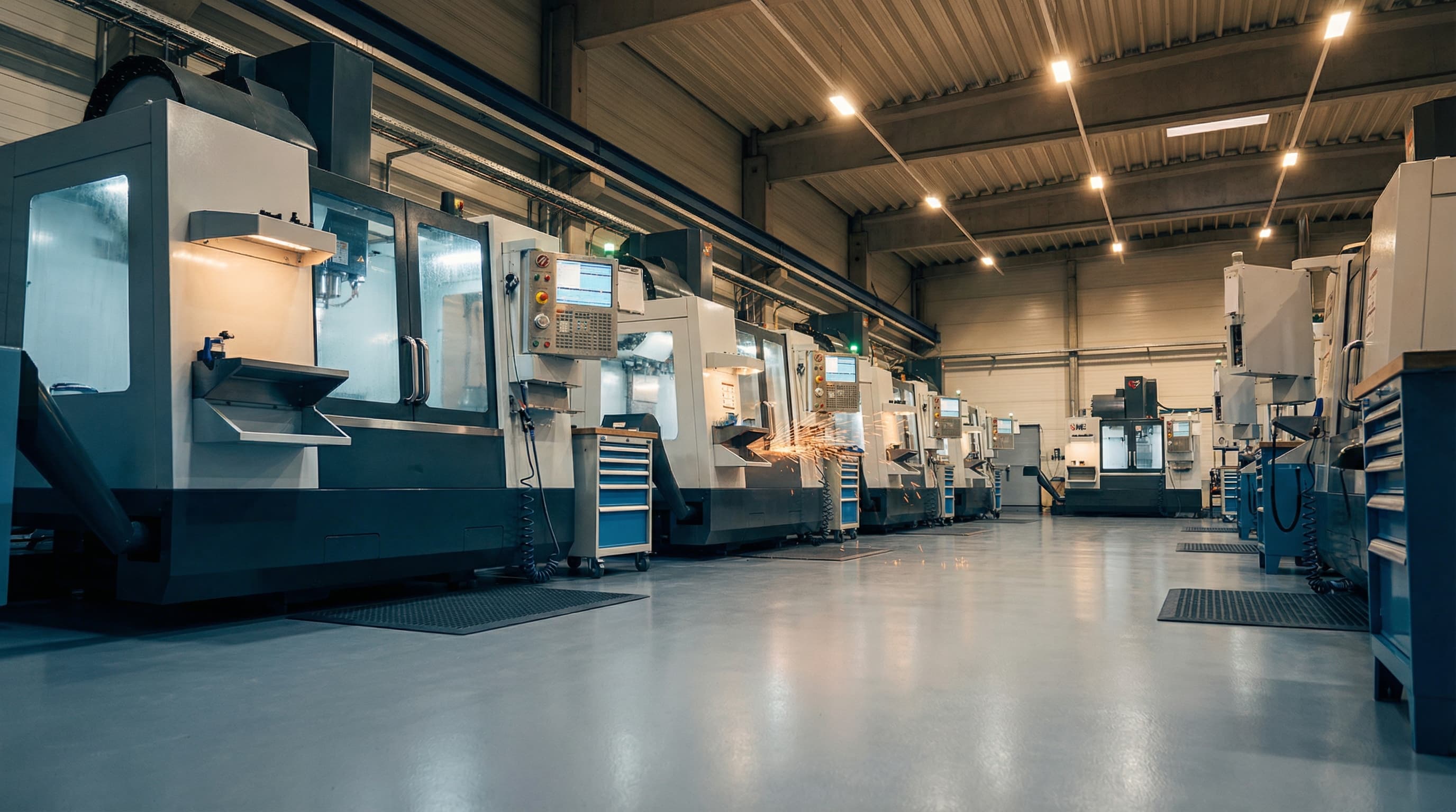 CNC manufacturing facility